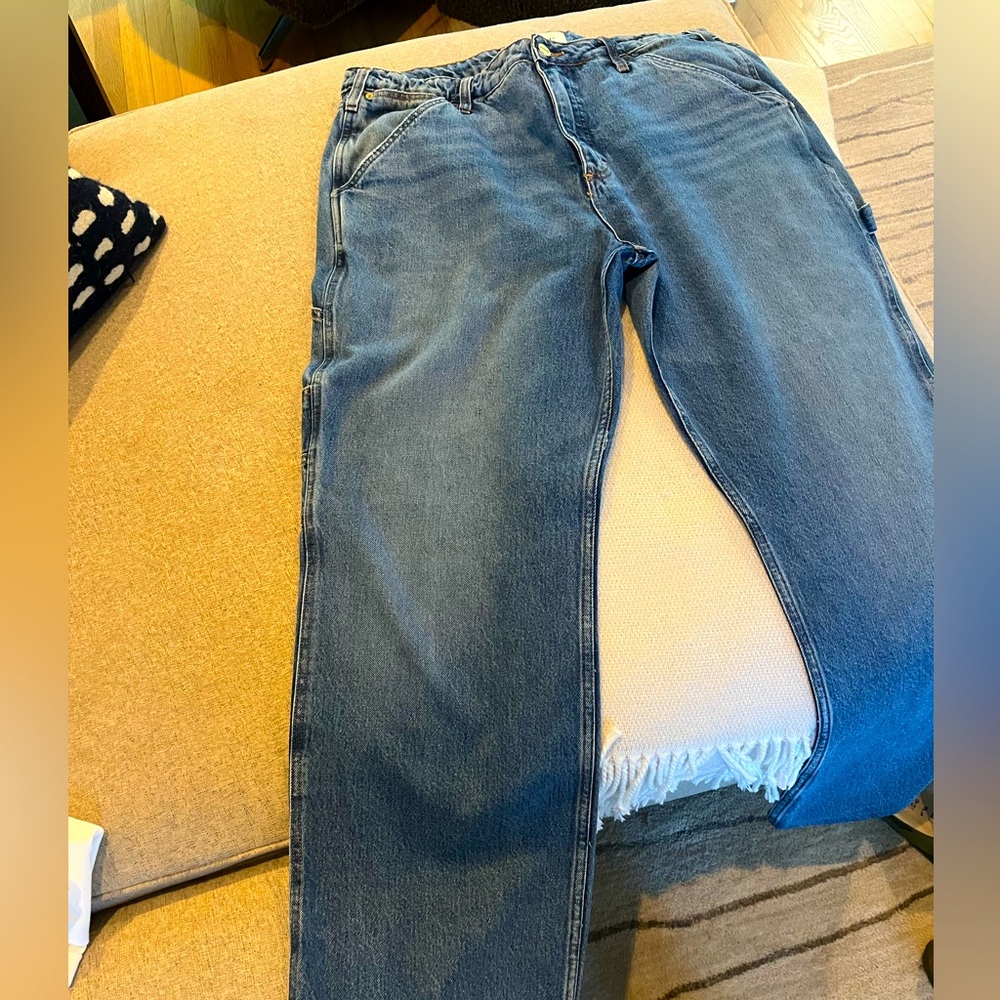 FRAME Wide leg “painters pants”